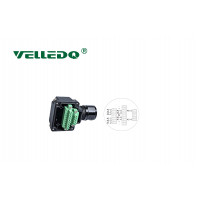 Соединитель для распределительной коробки VELLEDQ DZP-F21S15-3.0PVC/BK